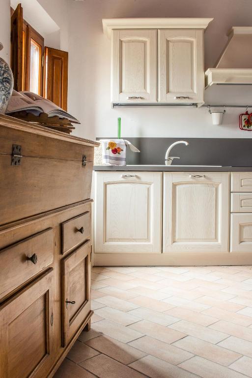 Kuchyň nebo kuchyňský kout v ubytování A casa di Irma e Nilo