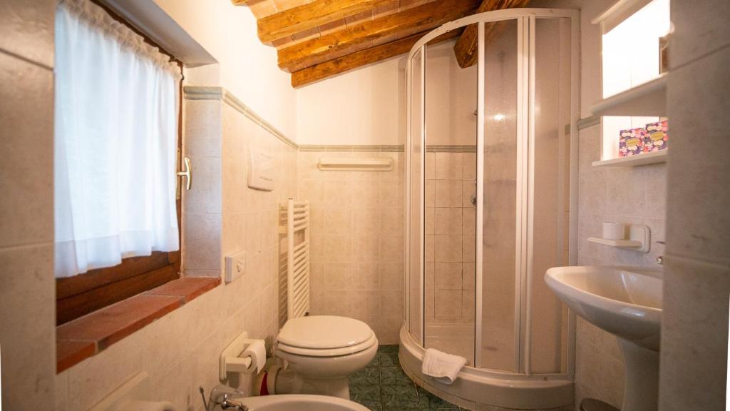 Vannituba majutusasutuses Poggio Al Palio