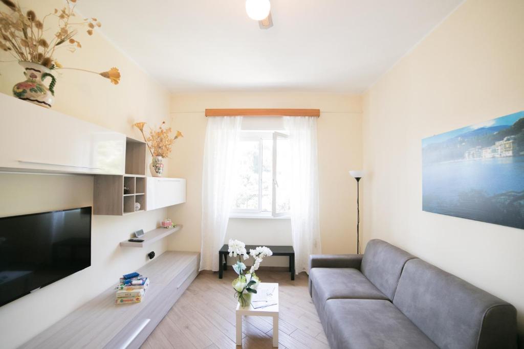 Telewizja i/lub zestaw kina domowego w obiekcie Villetta Margherita