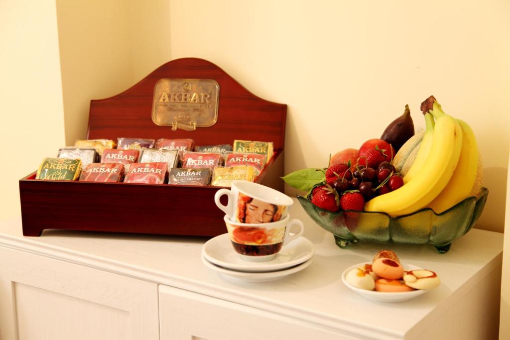 Jedlo v ubytovaní bed & breakfast alebo blízkom okolí