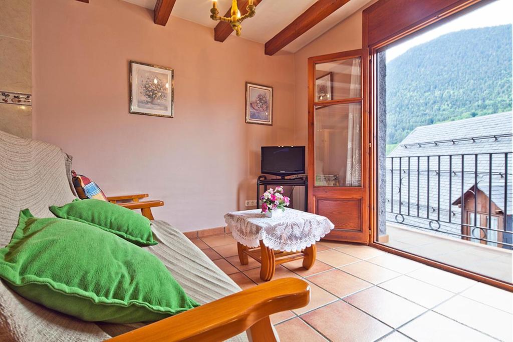 Výhľad na hory alebo výhľad na hory priamo z apartmánu