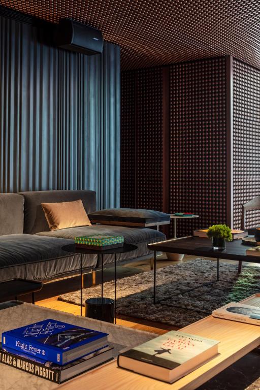 A seating area at Sir Victor Hotel, part of Sircle Collection