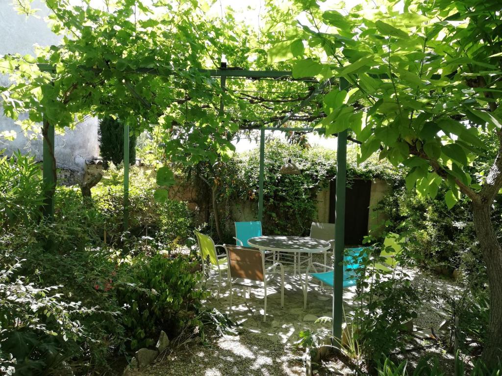 Vonkajšia záhrada v ubytovaní Cortijo Los Abedules