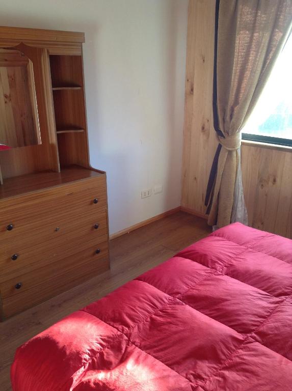 Cama o camas de una habitación en Hostal Monica