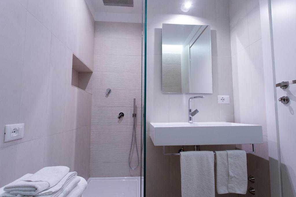 Koupelna v ubytování B&B Maria Rosaria