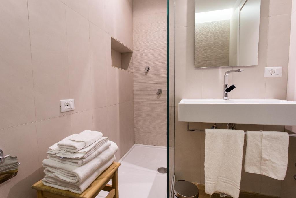 Koupelna v ubytování B&B Maria Rosaria