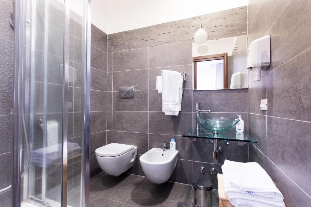 Koupelna v ubytování B&B Maria Rosaria