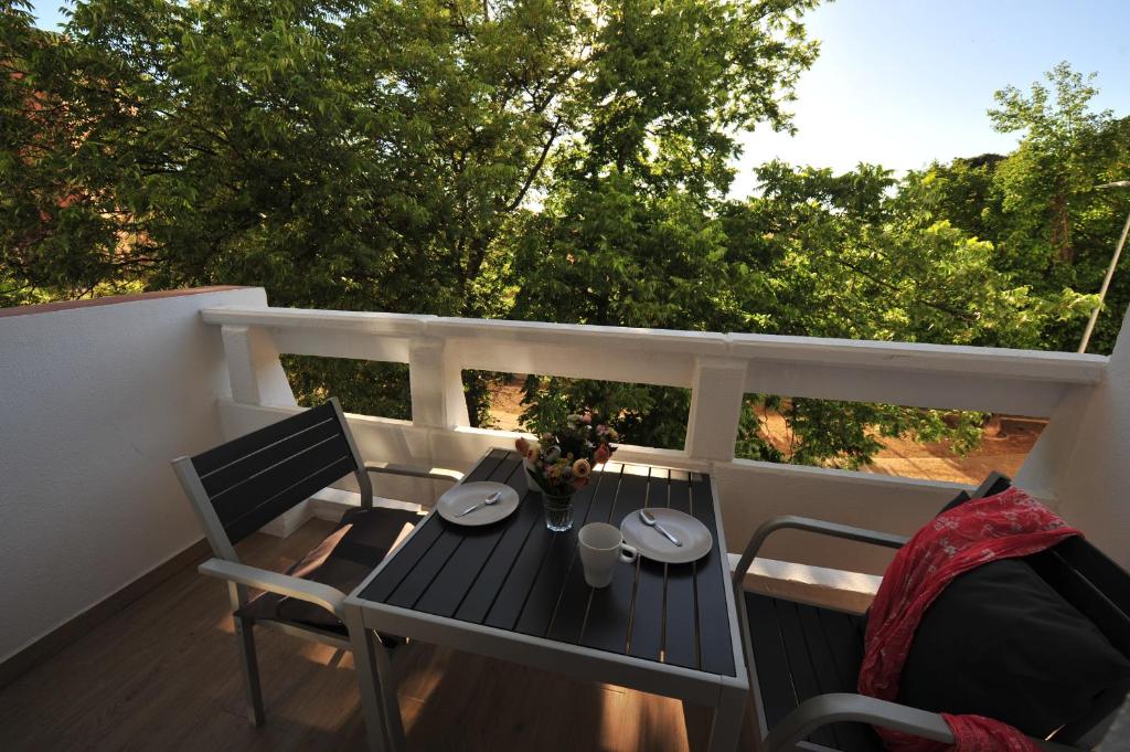 Balkon lub taras w obiekcie Diseño Terraza dos baños Piscina