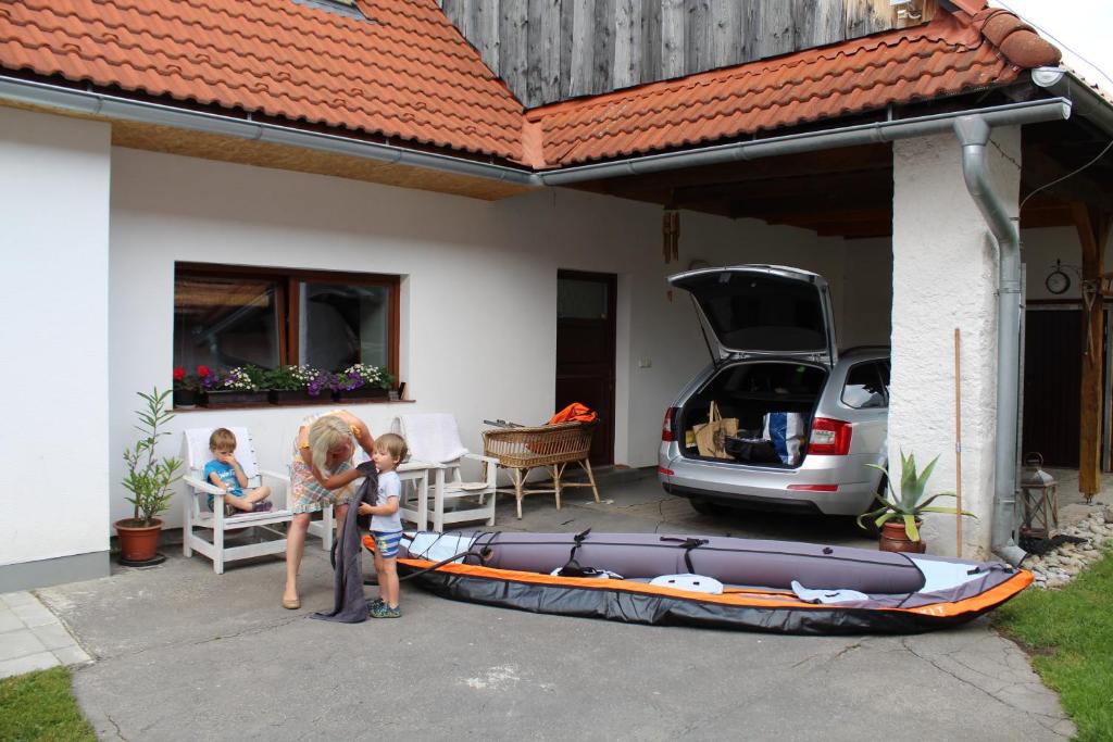 Děti v ubytování Vidiecky apartmán Kubo