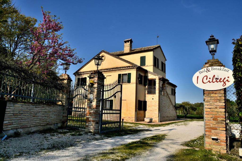 Budova, kde se bed and breakfast nachází