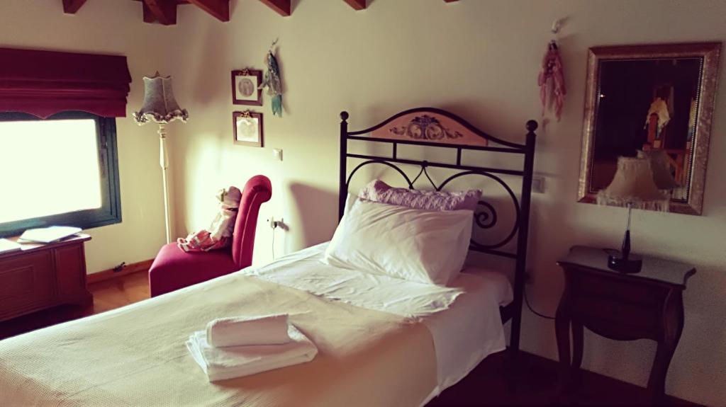 Postel nebo postele na pokoji v ubytování New Country House Salvia