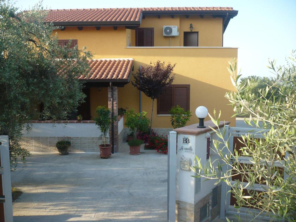 Budova, kde se bed and breakfast nachází