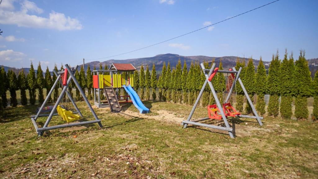 Herní místnost nebo prostor pro děti v ubytování Pension Restaurant Bobrovník