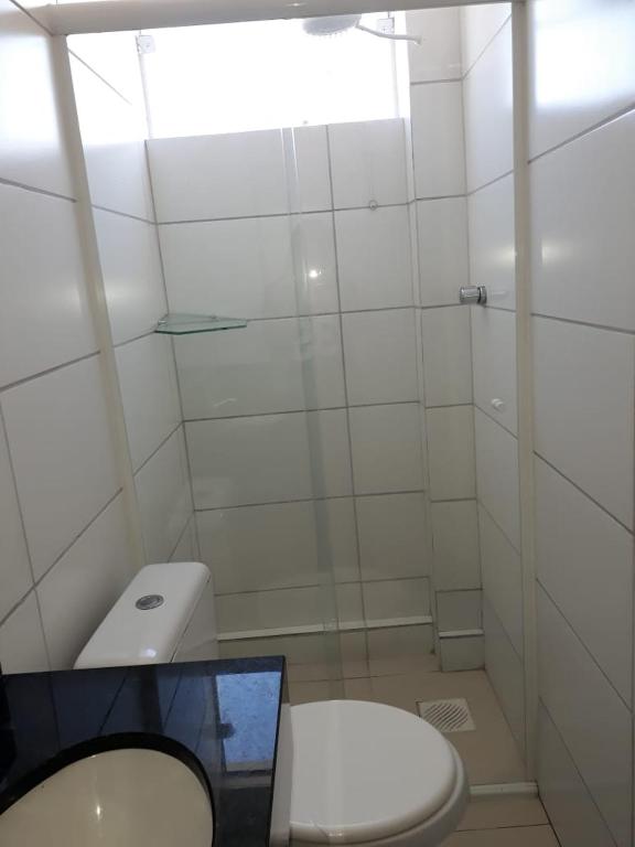 Koupelna v ubytování Hotel Lisboa