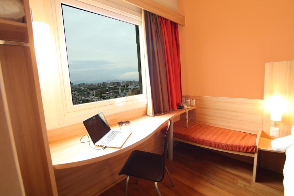 Cama o camas de una habitación en ibis Santiago Estacion Central