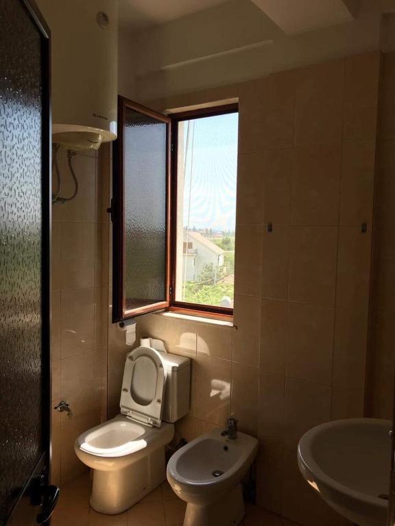 Koupelna v ubytování Hotel Freedom