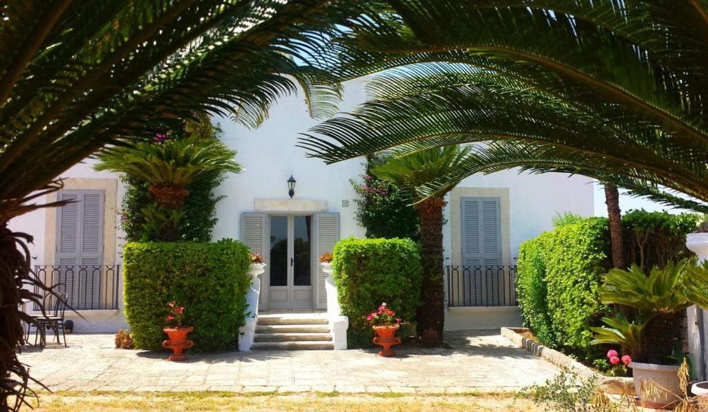 Zahrada ubytování B&B Nonno Ciccio