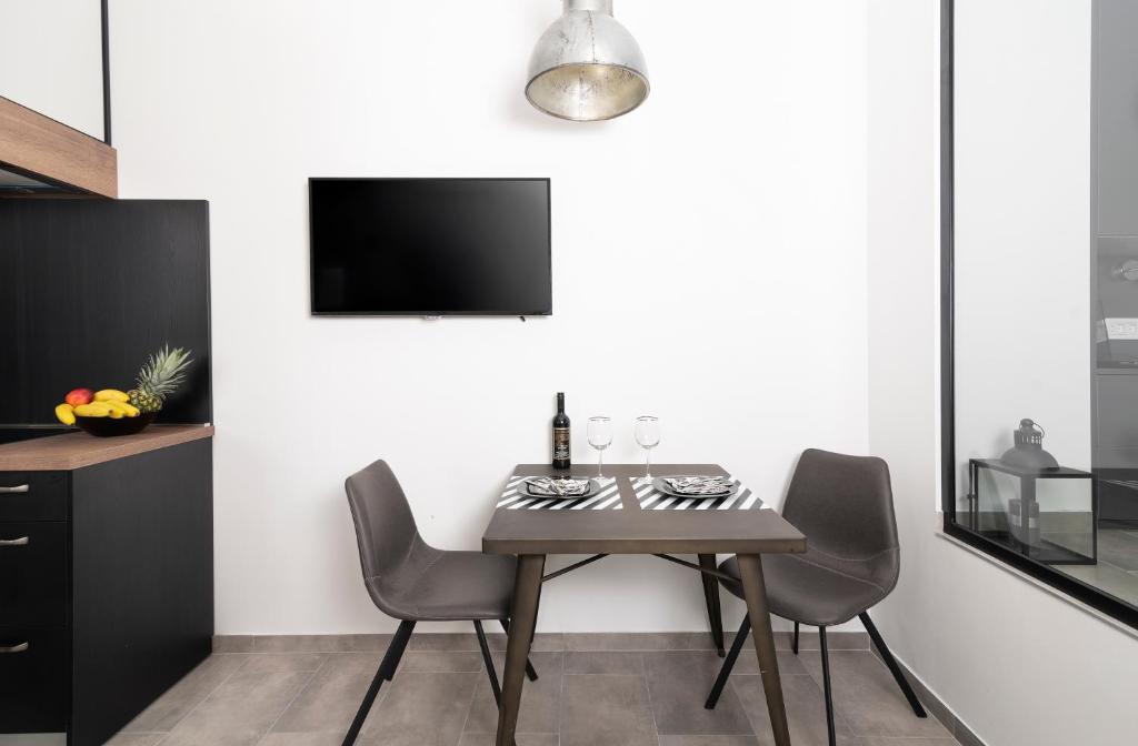 Kuchyň nebo kuchyňský kout v ubytování Zadar Space