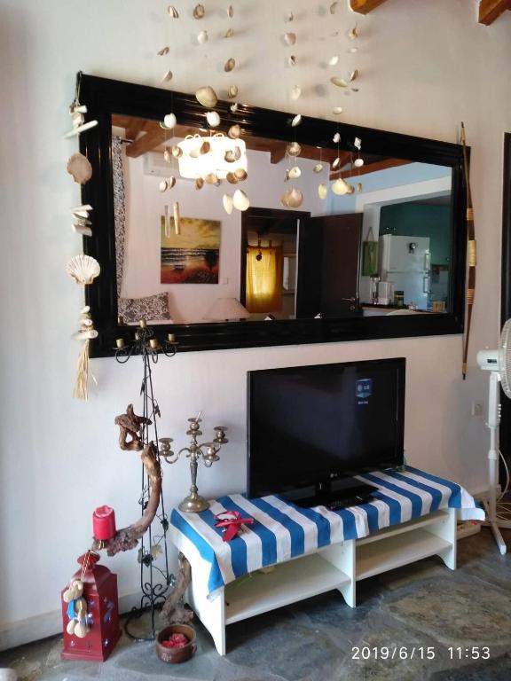 Postel nebo postele na pokoji v ubytování Sevi Platamon Home