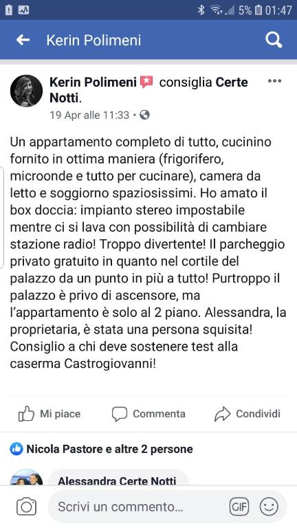 Zdjęcie z galerii obiektu Certe notti w mieście Tarent