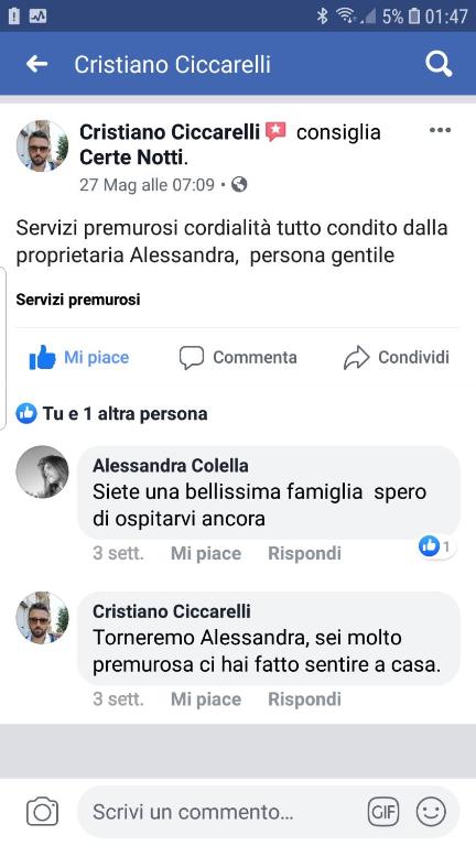 Zdjęcie z galerii obiektu Certe notti w mieście Tarent