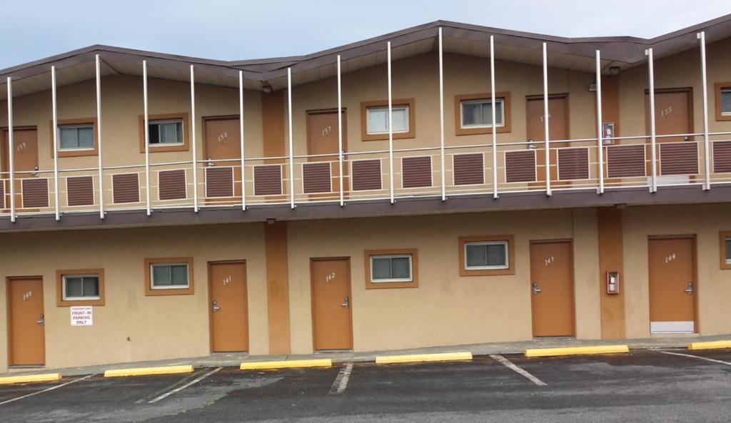 Budova, kde se motel nachází