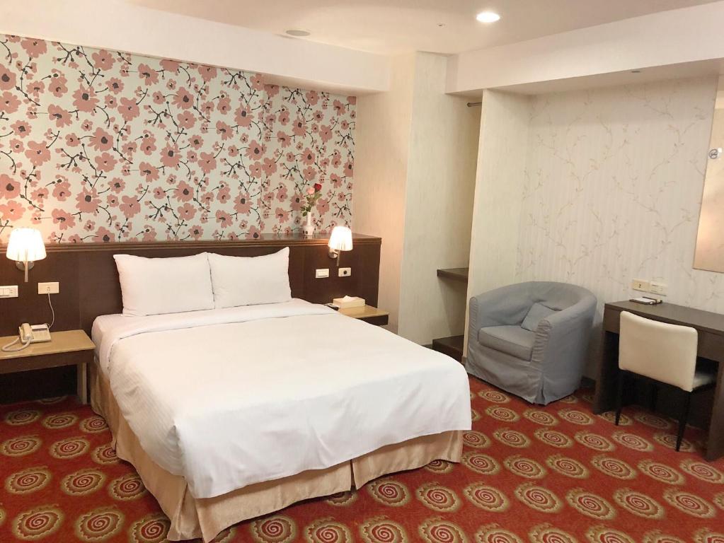 Postel nebo postele na pokoji v ubytování Say Love Hotel