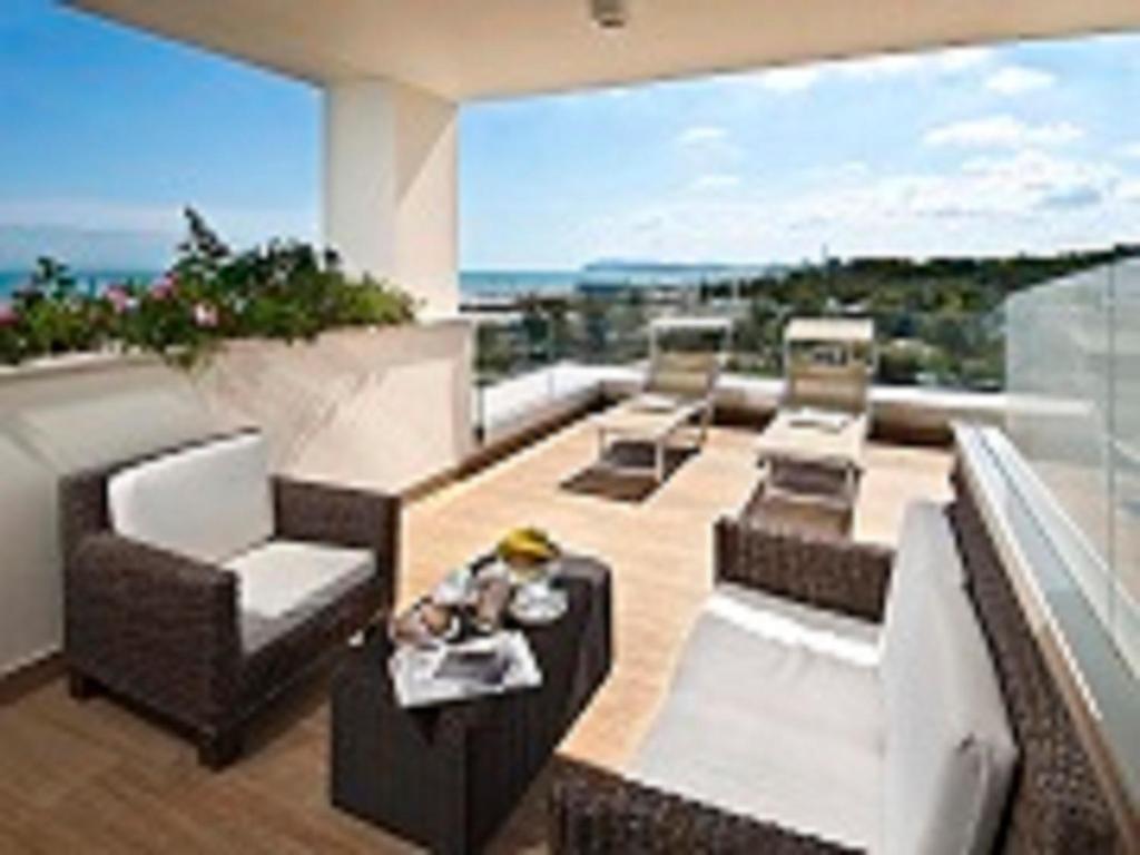 Posezení v ubytování Hotel Sarti