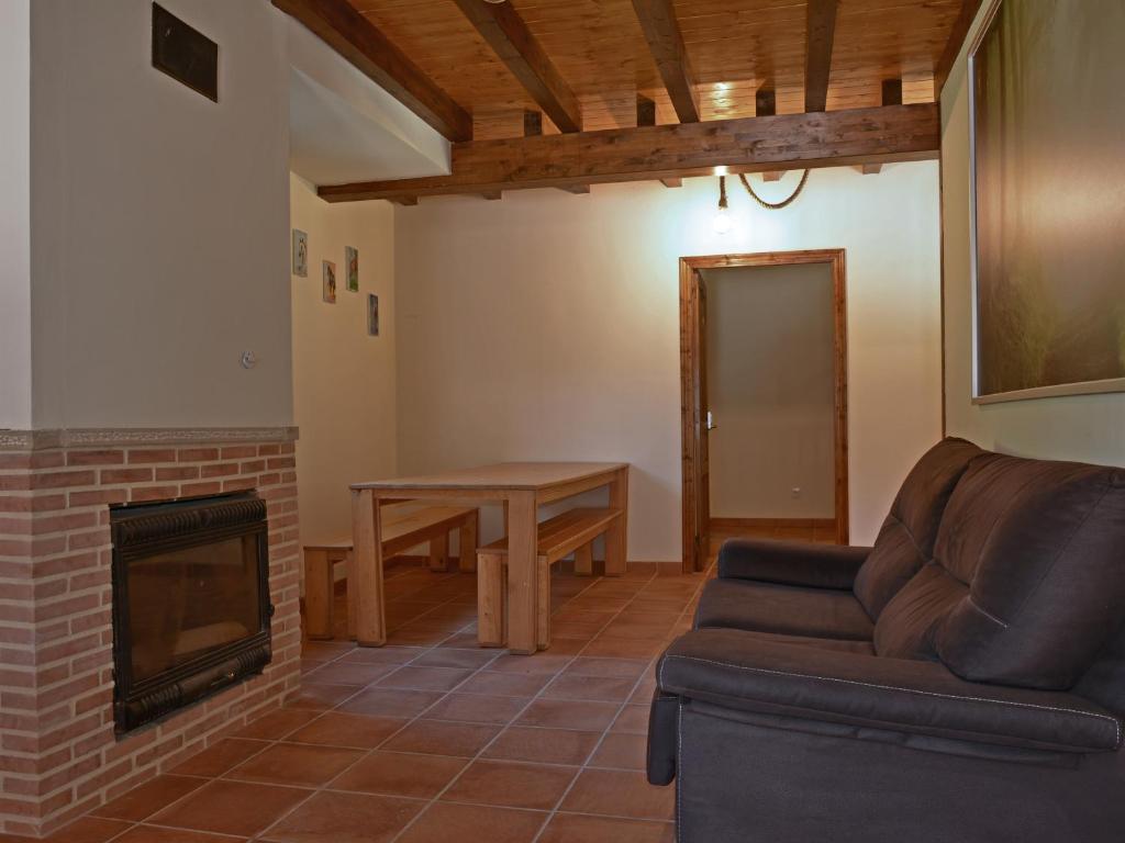 Posezení v ubytování Albergue Usandi Auto Check-in