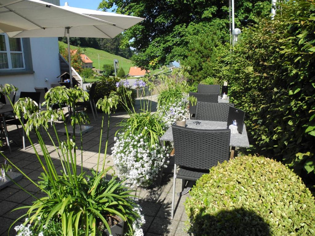 Zahrada ubytování Landgasthaus Bären