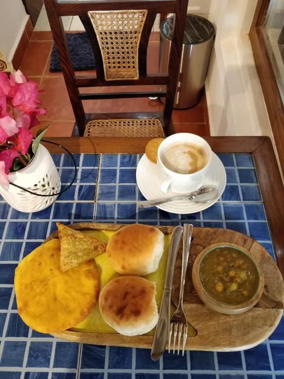 Comida en el hostal o alrededores