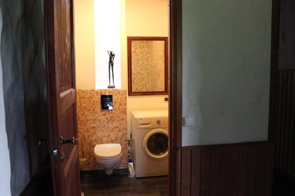 Koupelna v ubytování Krapi Guesthouse