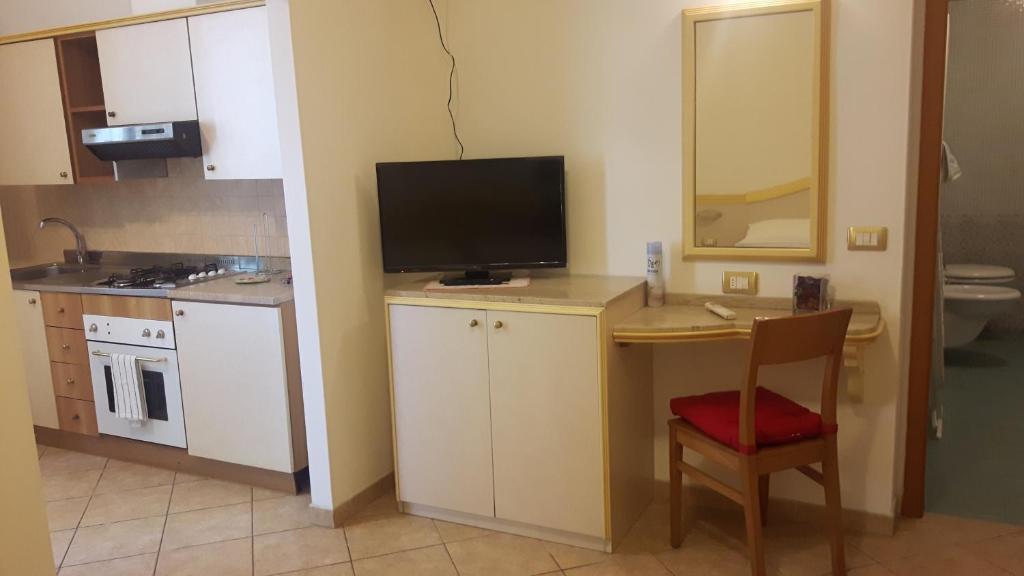Kuchnia lub aneks kuchenny w obiekcie Residenza Melucci
