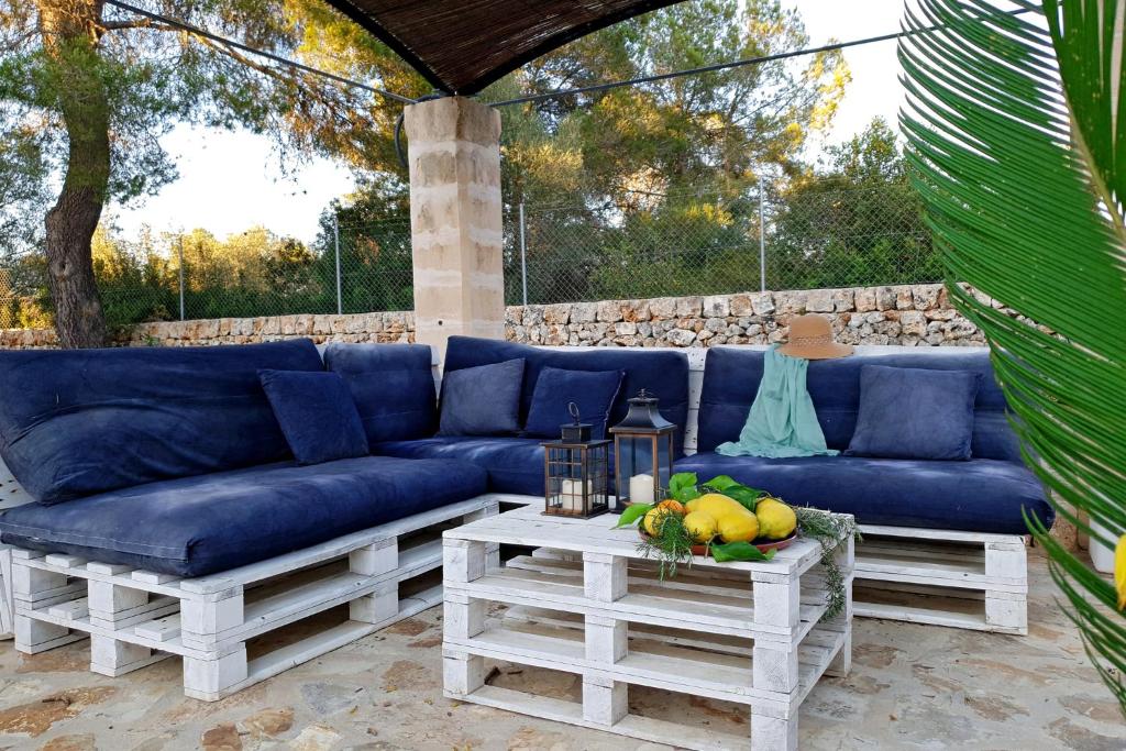 Posezení v ubytování Finca Isabel y Guillermo con posibilidad de piscina climatizada