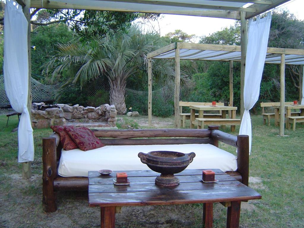 Zahrada ubytování Aloha Village