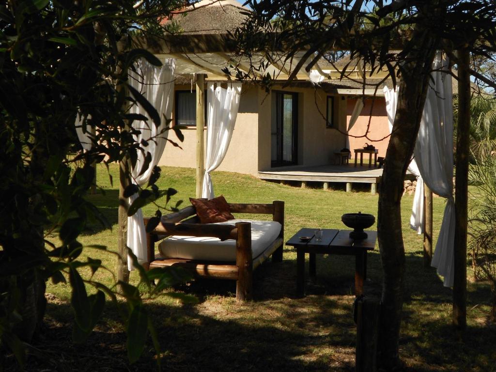 Zahrada ubytování Aloha Village