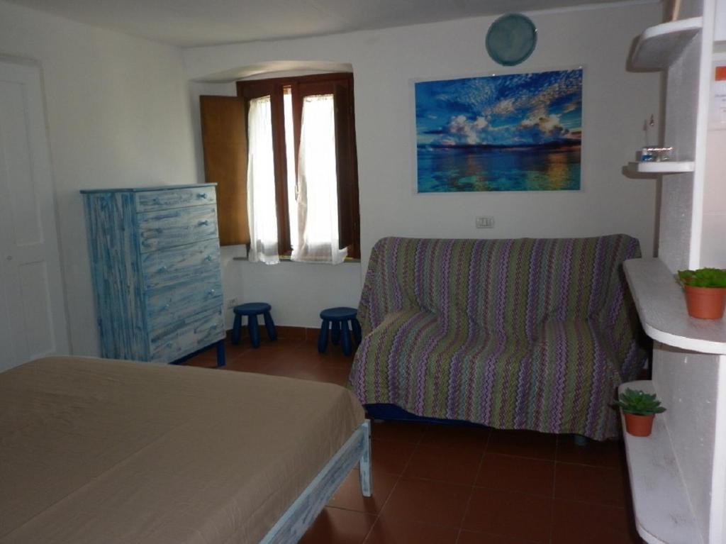 Posezení v ubytování Maisonette Tommy