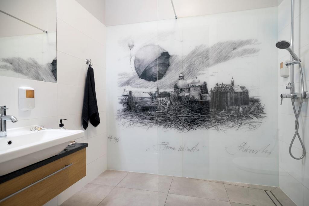 Kúpeľňa v ubytovaní Belle Epoque Residence