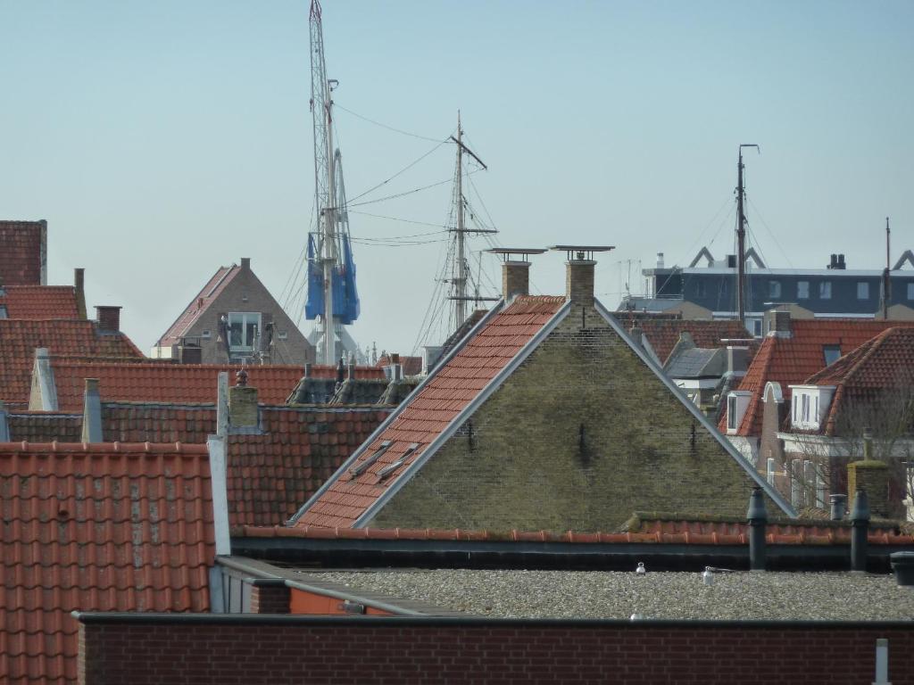 Nespecifikovaný výhled na destinaci Harlingen nebo výhled na město při pohledu z hotelu