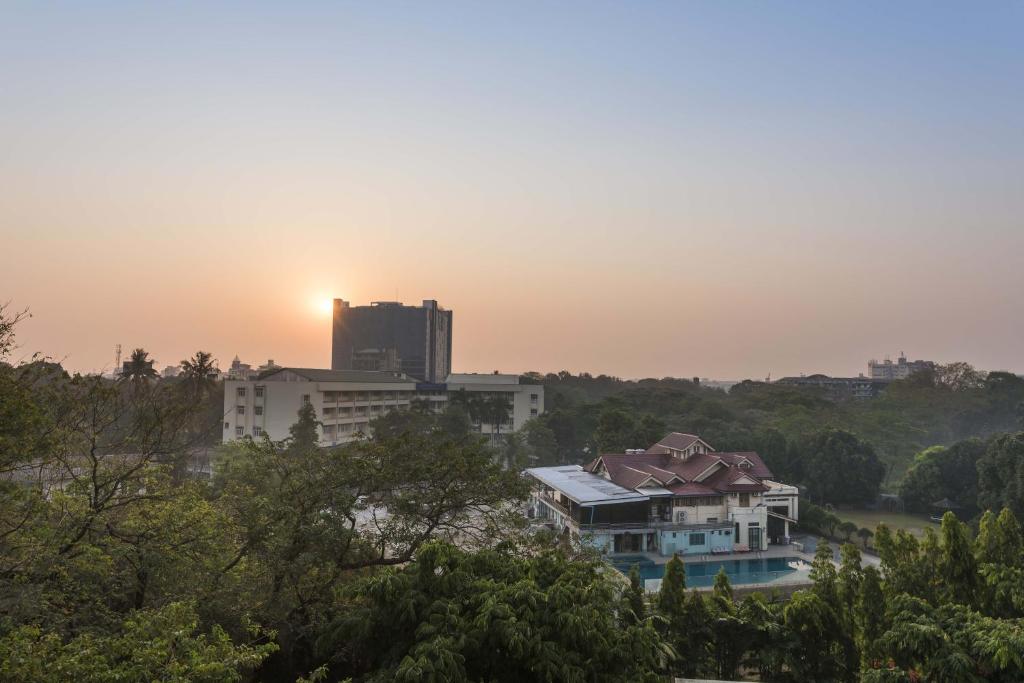 Landskap semula jadi dekat dengan hotel