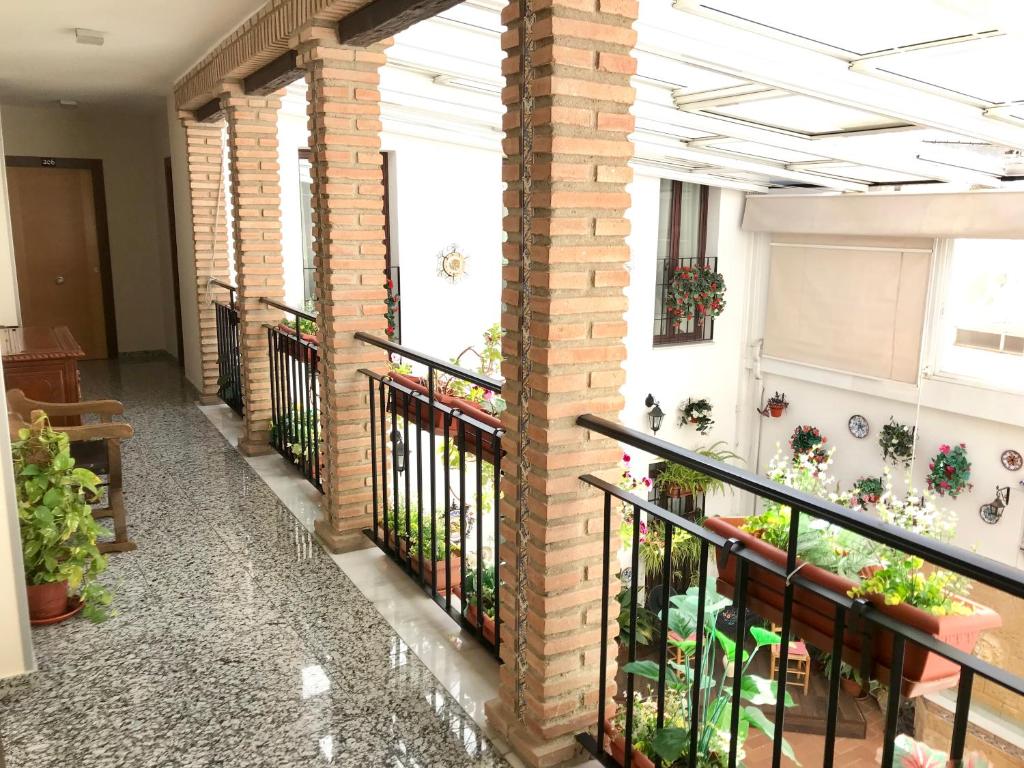 Balkón alebo terasa v ubytovaní Hotel de Los Faroles