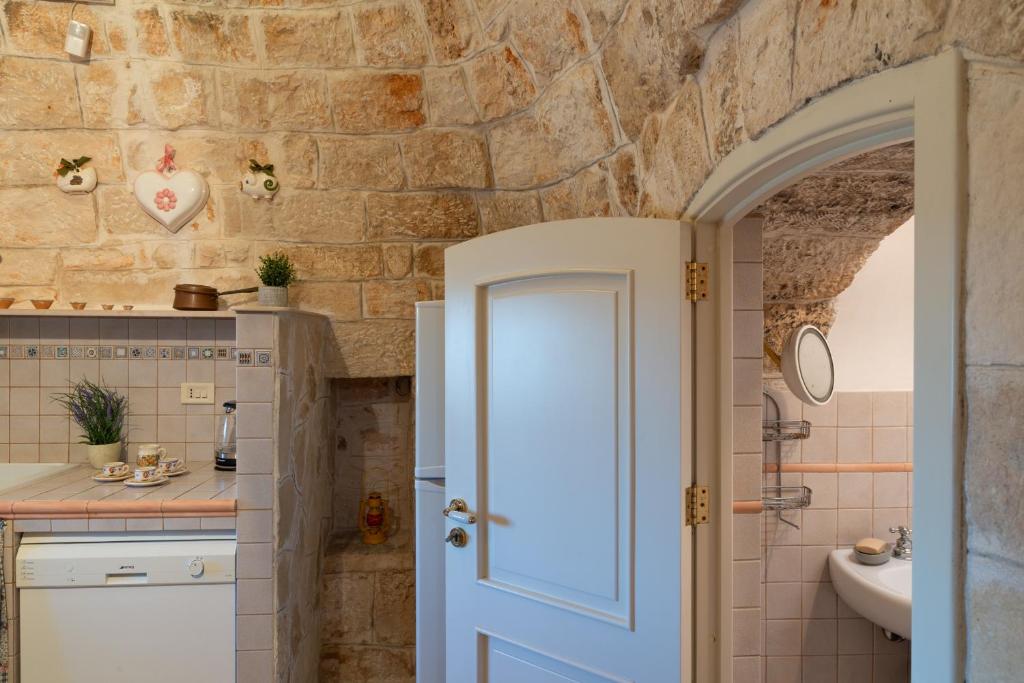 Kúpeľňa v ubytovaní Stile e relax nei trulli by Wonderful Italy