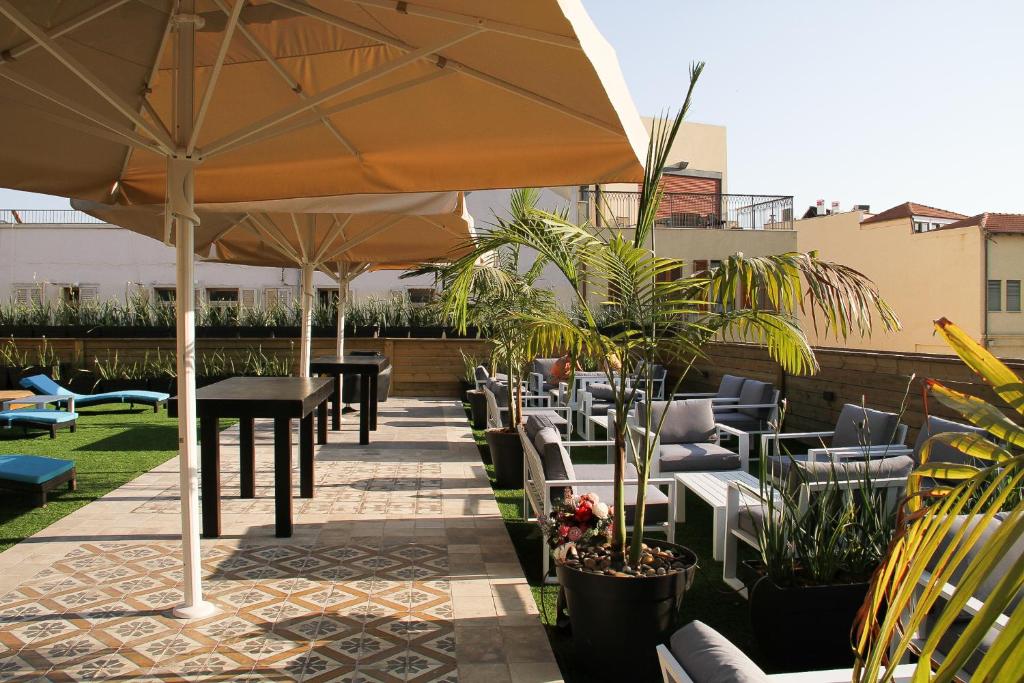 Zahrada ubytování Jaffo Tel-Aviv King Gallery Boutique Hotel