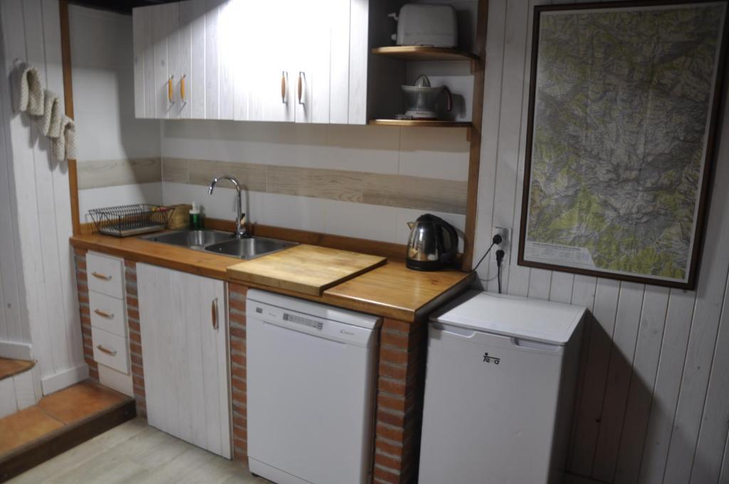 Kuchyň nebo kuchyňský kout v ubytování La Terraza de Onís