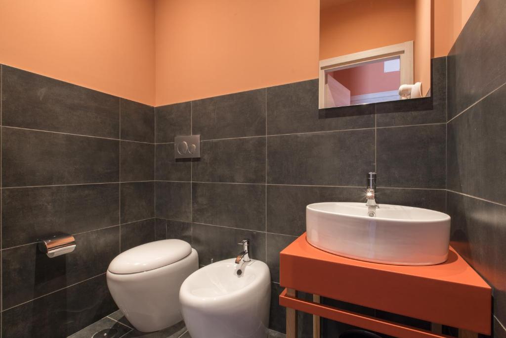 Ванная комната в Le Texture Premium Rooms Duomo-Cordusio