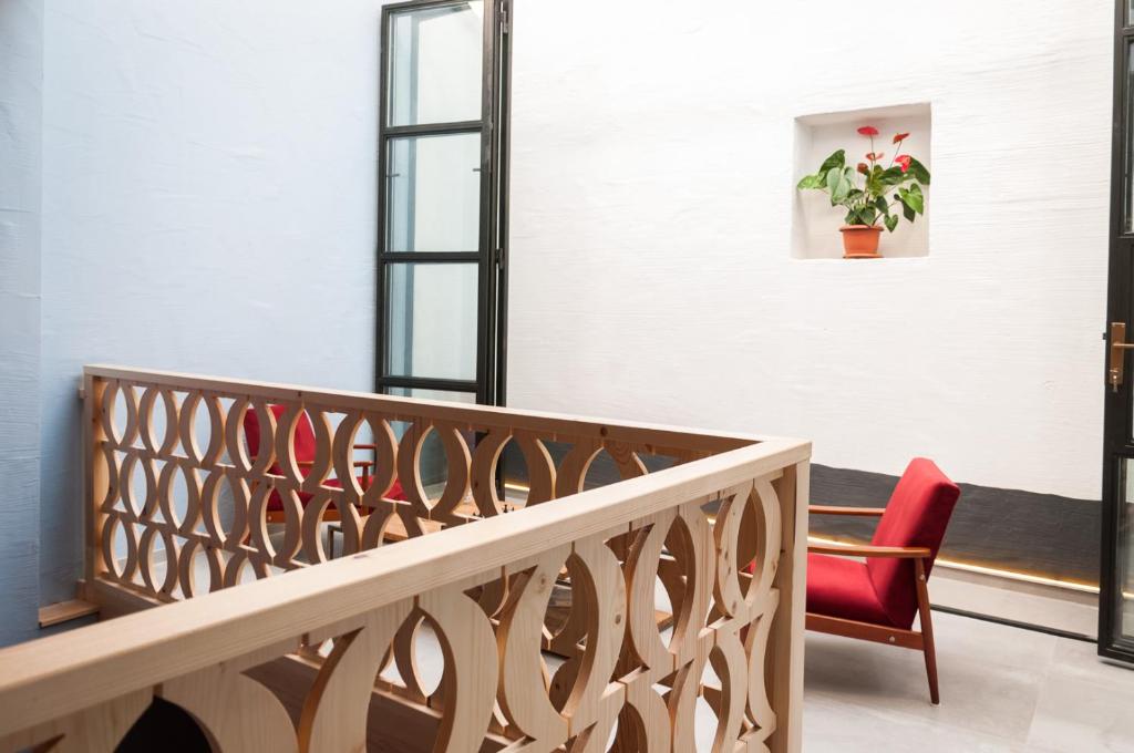 Posezení v ubytování Ura Hostel