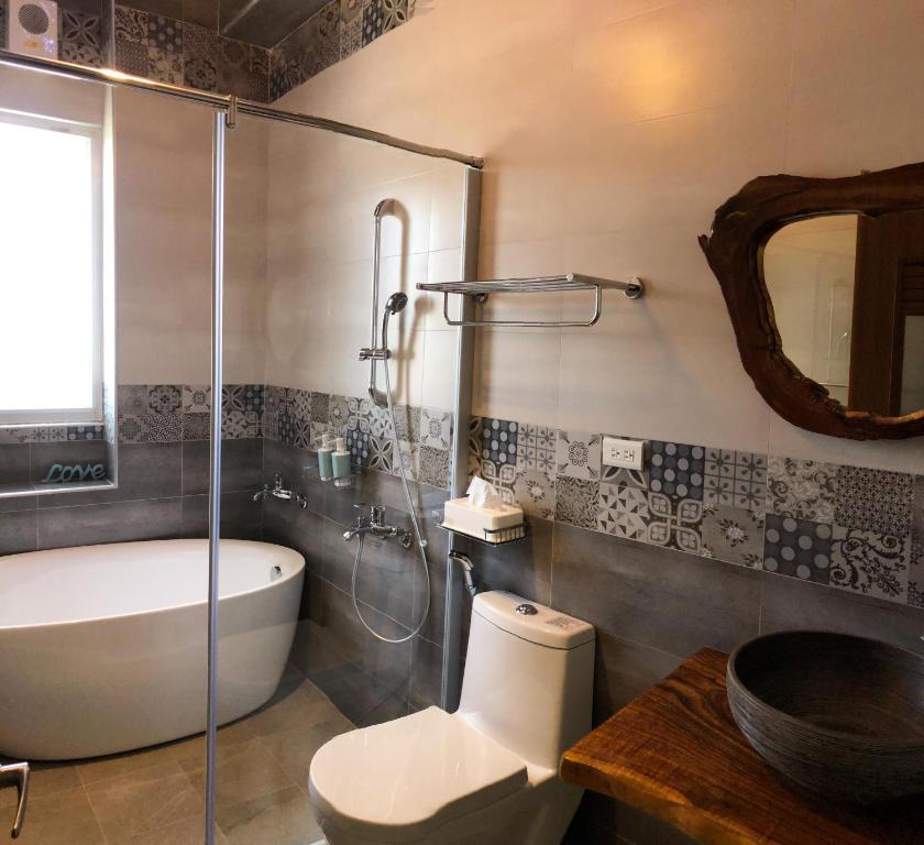 Koupelna v ubytování Inn巷文創旅店 Inn siang B&B-墾丁夢幻島