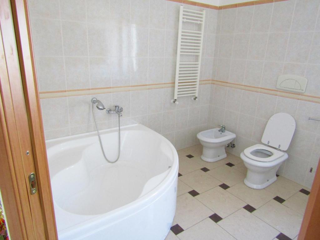 Kúpeľňa v ubytovaní Grand Hostel Calabria