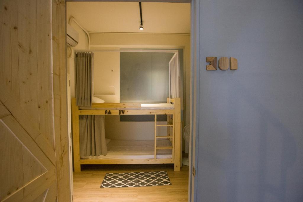 Koupelna v ubytování KM Hostel