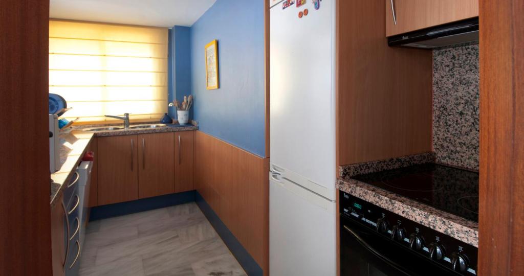 Kuchyňa alebo kuchynka v ubytovaní Apartament Les Tonyines